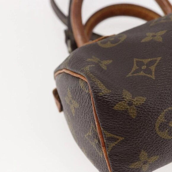 LOUIS VUITTON Monogram Mini Speedy Hand Bag M41534 LV Auth 144370 - Picture 4 of 16